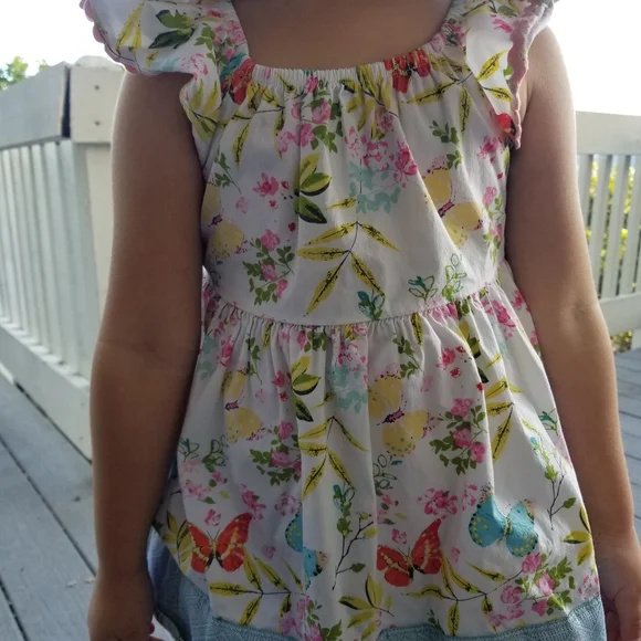 Matilda Jane baby girl toddler butterfly dress sz 4 - Picture 3 of 16